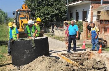 Ξεκίνησαν οι εργασίες για την κατασκευή του Αποχετευτικού δικτύου της Δημοτικής Κοινότητας Μελίκης