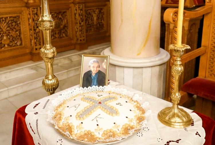 Τελέστηκε το 40νθήμερο μνημόσυνο της μεγάλης ευεργέτιδος της Ι.Μ. Παναγίας Δοβρά μακαριστής Αγ. Κορφιωτάκη