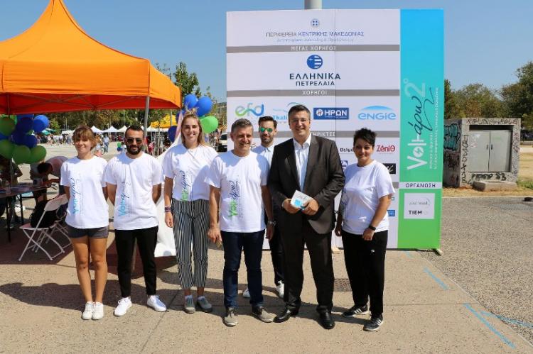 Περισσότεροι από 4.000 επισκέπτες στο «πράσινο πάρτι» «Voltάρω 2018» της Π.Κ.Μ. στη νέα παραλία Θεσσαλονίκης