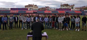 Τελέστηκε ο αγιασμός για τη νέα ποδοσφαιρική χρονιά του Ποδοσφαιρικού Σωματείου της Βέροιας