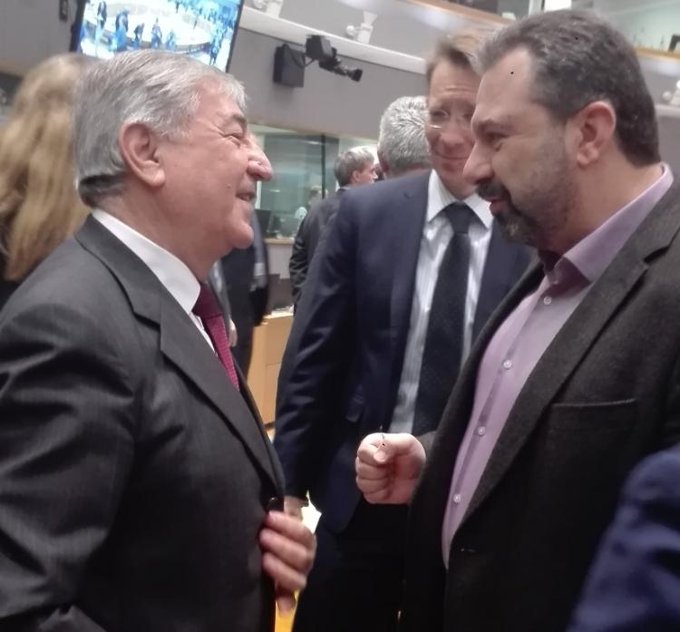 Τι συζήτησαν Σ. Αραχωβίτης και Χ. Κασίμης στο Συμβούλιο υπουργών Γεωργίας & Αλιείας στις Βρυξέλλες