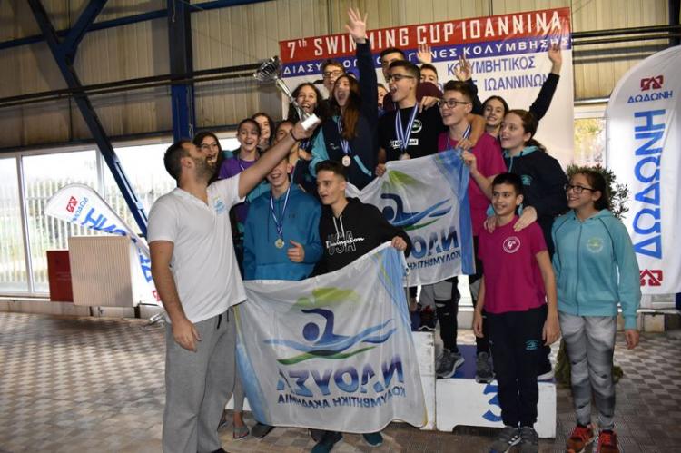 Πολυνίκης ξανά για 2η φορά η Κ.Α. «Νάουσα» στο 7th Swim Cup Ιωάννινα