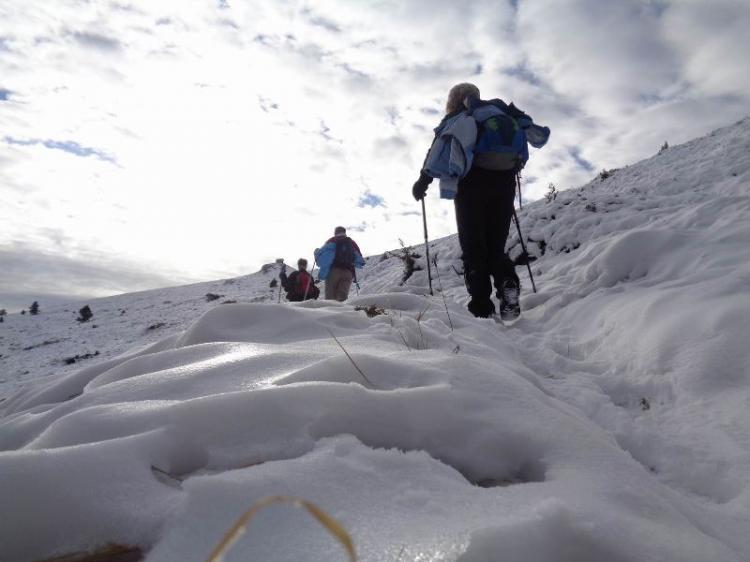 ΒΕΡΜΙΟ, Πορεία στο χιόνι, Κορυφή Δίδυμες 2016μ. και Άγιο Πνεύμα, Κυριακή 2 Δεκεμβρίου 2018, με τους Ορειβάτες Βέροιας