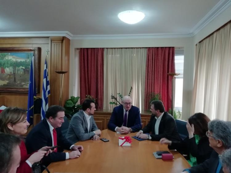 Συνάντηση των υπ. Στ. Αραχωβίτη και Ν. Παππά  με τον Ευρωπαίο Επίτροπο Γεωργίας και Αγρ. Ανάπτυξης Phil Hogan