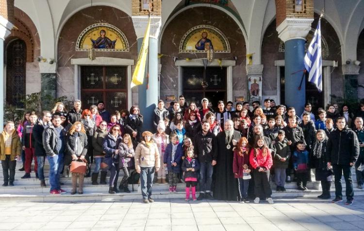 Προσκυνηματική εκδρομή του Κοινωνικού Φροντιστηρίου στην Ιερά Μητρόπολη Λαρίσης και Τυρνάβου