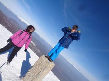 ΒΕΡΜΙΟ, Χιονοδρομικό 3- 5 Πηγάδια, 10 Φεβρουαρίου  2019, πορεία στο χιόνι, με τους Ορειβάτες Βέροιας