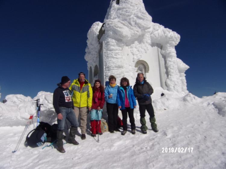 ΒΟΡΑΣ 2524 μ., Κυριακή 17 Φεβρουαρίου  2019- Πορεία στο χιόνι -Με τους Ορειβάτες Βέροιας