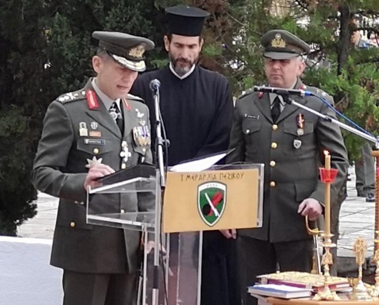 Παρουσία του αρχηγού ΓΕΣ η παράδοση-παραλαβή της 1ης Μεραρχίας Πεζικού «Σμύρνη»
