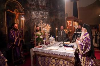 Προηγιασμένη Θεία Λειτουργία επί τη εορτή της Αγίας Αργυρής στη Νάουσα