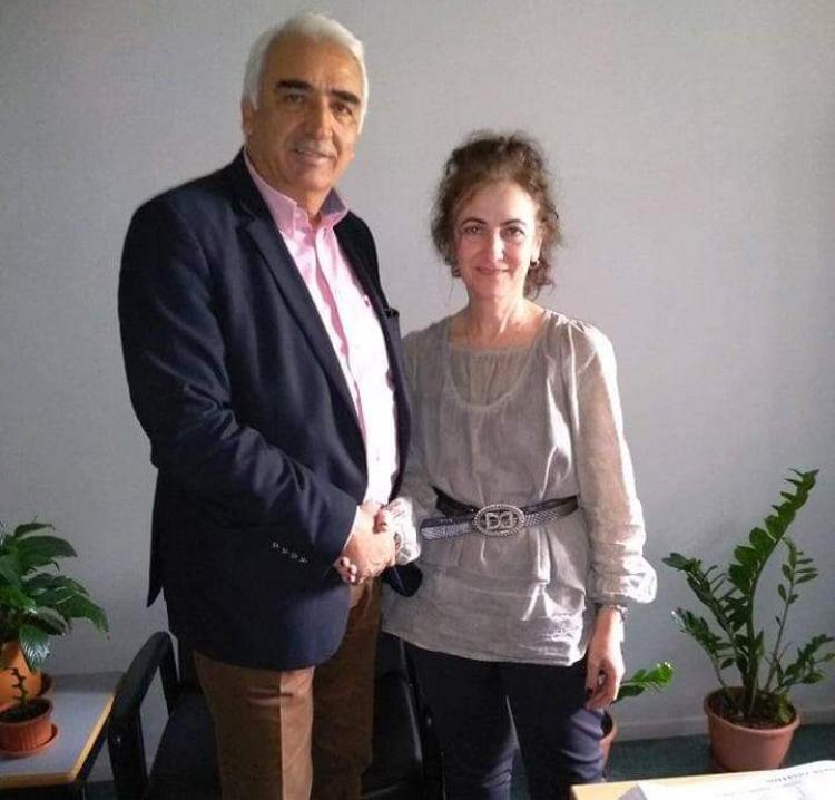Το Κέντρο Υγείας Αλεξάνδρειας επισκέφτηκε ο υποψήφιος δήμαρχος Μιχάλης Χαλκίδης
