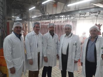 Επίσκεψη του Κώστα Βοργιαζίδη στο Βιομηχανικό Σφαγείο Βέροιας 