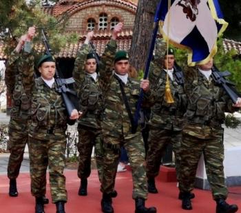 Τον Προστάτη του Στρατού Ξηράς, Άγιο Μεγαλομάρτυρα Γεώργιο, πανηγυρίζει η 1η Μεραρχία Πεζικού