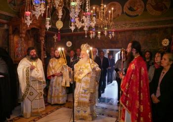 Εορτάστηκε η μνήμη της Οσίας Ματρώνας εκ Ρωσίας στην Ιερά Μονή Αγίων Πάντων Βεργίνας
