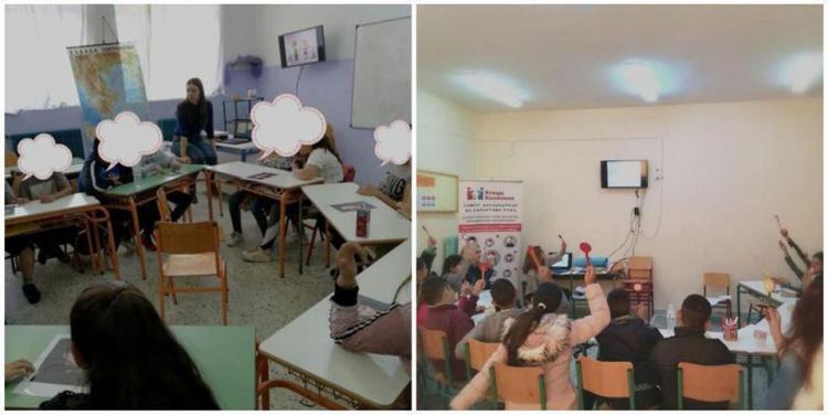 Μαθητές των 2ου και 6ου Δημοτικών Σχολείων Αλεξάνδρειας σε βιωματικό εργαστήριο με θέμα «Σχολικός εκφοβισμός»