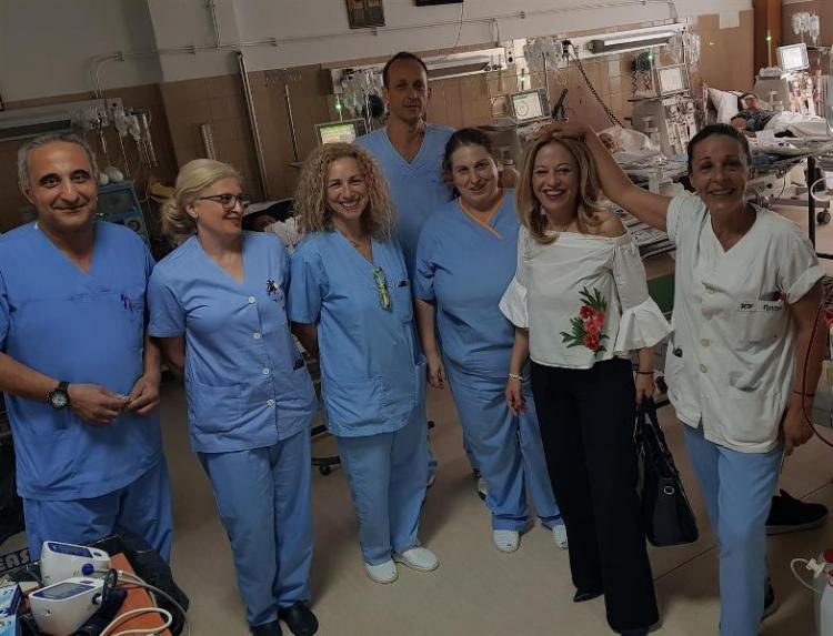 Σε γνώριμο της εργασιακό χώρο, το Νοσοκομείο Βέροιας, βρέθηκε η υποψήφια βουλευτής της ΝΔ, Νίκη Καρατζιούλα