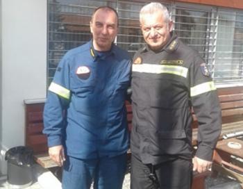 Αγιασμός Πυροφυλακίου Πυροσβεστικής Υπηρεσίας Βέροιας στην Καστανιά