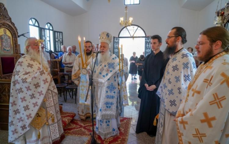 Αρχιερατική Θεία Λειτουργία επί τη μνήμη του Αγίου Νικολάου του Κοκοβίτη στο Πολυδένδρι