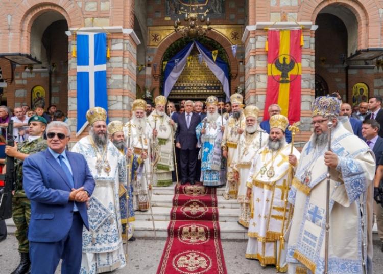 Πανηγύρισε η Παναγία Σουμελά στο Βέρμιο παρουσία του Προέδρου της Ελληνικής Δημοκρατίας