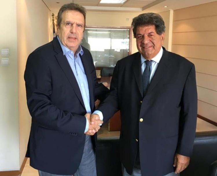 Συνάντηση του Συνηγόρου του Καταναλωτή, κ. Λευτέρη Ζαγορίτη, με τον Πρόεδρο της Ε.Σ.Ε.Ε. κ. Γιώργο Καρανίκα