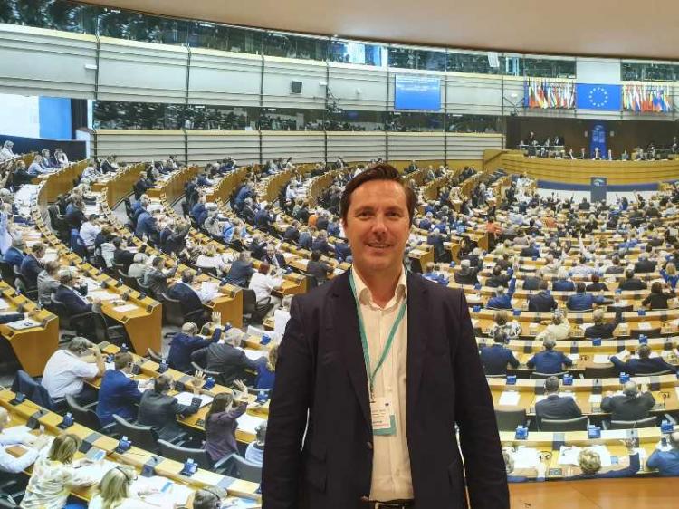 Ο Δήμαρχος Νάουσας Νικόλας Καρανικόλας στη διοργάνωση «Open days for Mayors» στις Βρυξέλλες