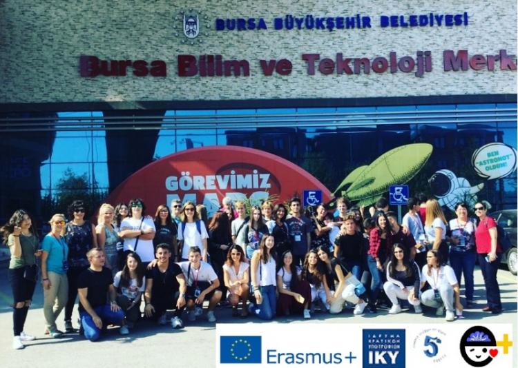 Επίσκεψη του 5ου ΓΕΛ Βέροιας στο Αδραμύττιο (Edremit) της Τουρκίας με το πρόγραμμα Erasmus+