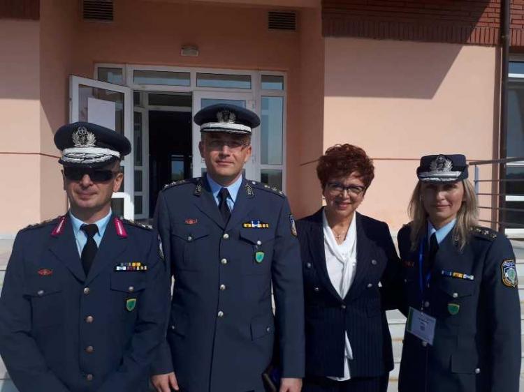 Η Αντιδήμαρχος Πολιτισμού εκπροσώπησε το Δήμο Νάουσας σε άσκηση της Αστυνομικής Ακαδημίας