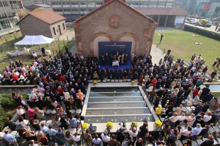 Το νέο Κτίριο Υπηρεσιών της ΠΚΜ στη Θεσ/νίκη εγκαινίασαν ο Οικ. Πατριάρχης Βαρθολομαίος και ο Περιφερειάρχης Απ.Τζιτζικώστας