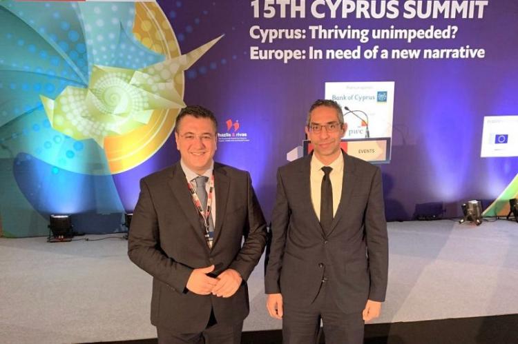 Α. Τζιτζικώστας από το 15th Cyprus Summit του Economist: «Η Κ.Μακεδονία η πιο ελκυστική Περιφέρεια στη Μεσόγειο για επενδύσεις»