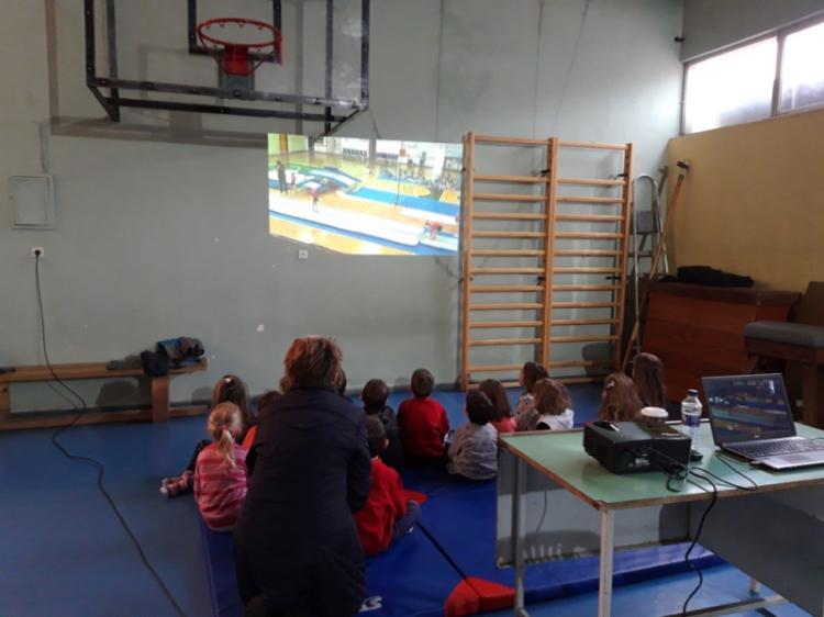 «Μαθαίνω για την ενόργανη γυμναστική» : 2η βιωματική δράση του Ηρακλή Νάουσας