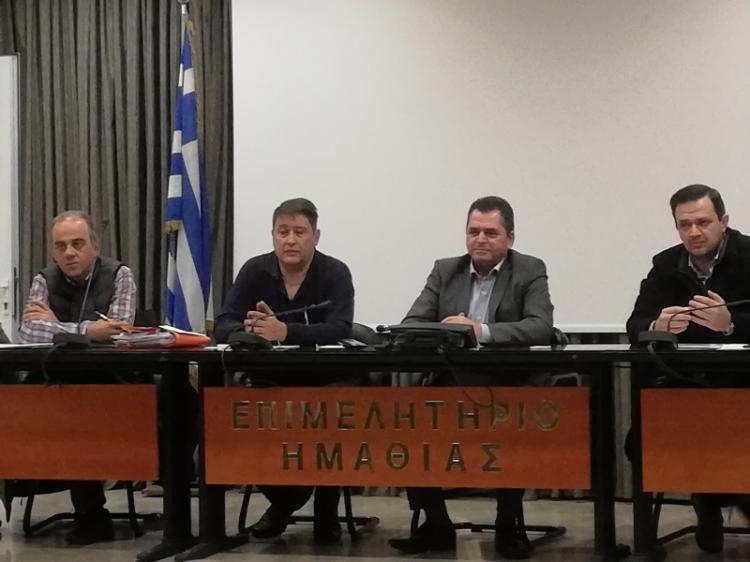Κ.Καλαϊτζίδης : «Συνεχίζουμε την αναπτυξιακή συνεργασία με τους ΤΟΕΒ και τα έργα υποδομής για τους αγρότες της Ημαθίας»
