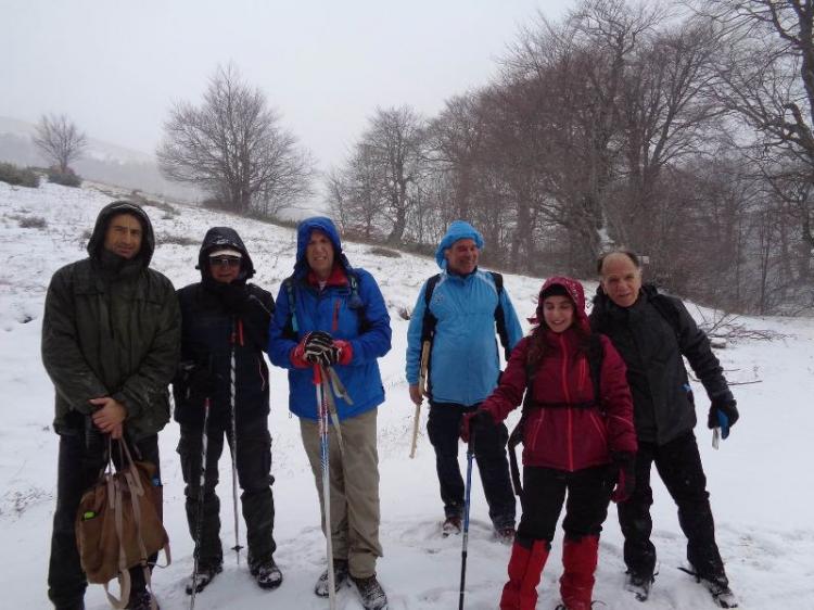 ΒΕΡΜΙΟ, κορυφή  Στουρνάρι 1770 μ, Πορεία  στο χιόνι, Κυριακή 5 Ιανουαρίου 2020, με τους Ορειβάτες  Βέροιας