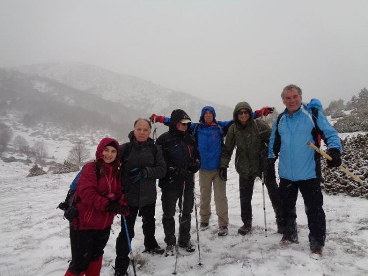 ΒΕΡΜΙΟ, κορυφή  Στουρνάρι 1770 μ, Πορεία  στο χιόνι, Κυριακή 5 Ιανουαρίου 2020, με τους Ορειβάτες  Βέροιας