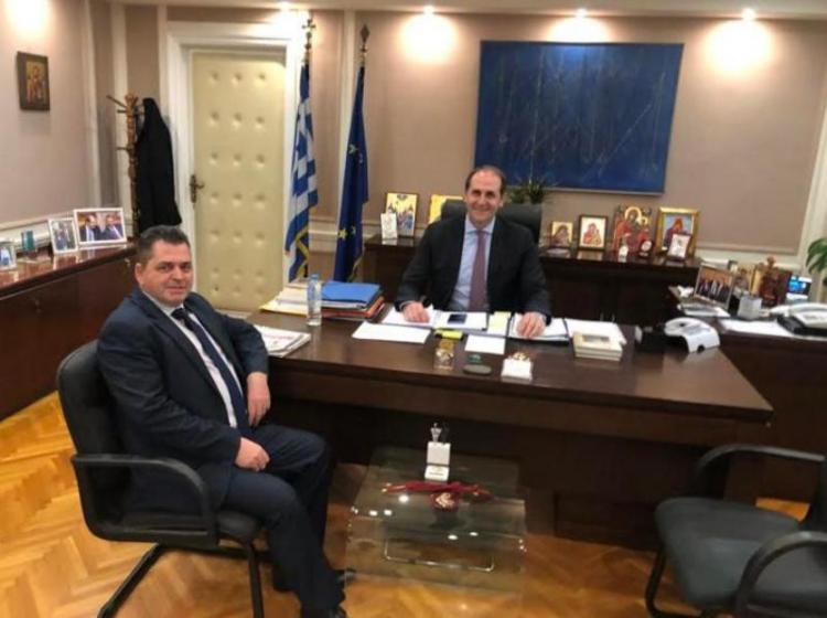Συναντήσεις με υπουργούς και στελέχη από την Ημαθία είχε στην Aθήνα ο αντιπεριφερειάρχης Κώστας Καλαϊτζίδης