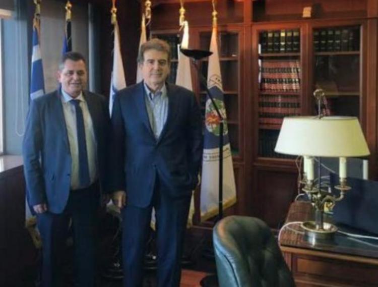 Συναντήσεις με υπουργούς και στελέχη από την Ημαθία είχε στην Aθήνα ο αντιπεριφερειάρχης Κώστας Καλαϊτζίδης