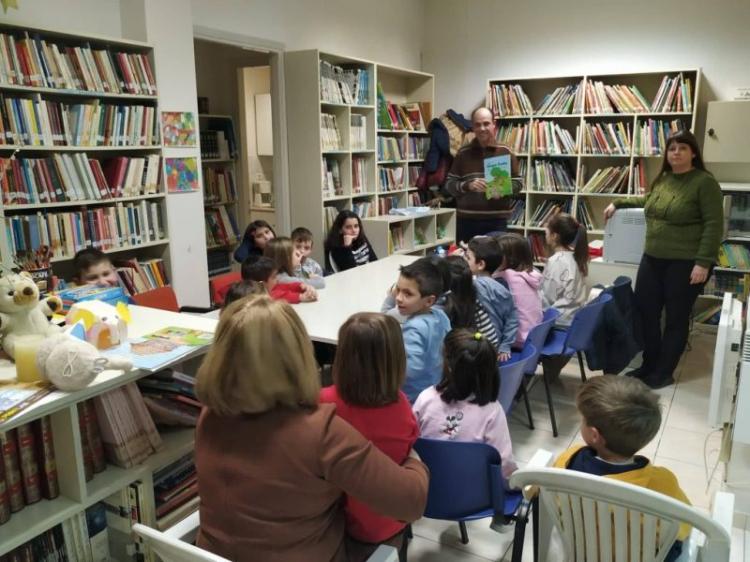 Δημοτική Βιβλιοθήκη Πλατέος : Επίσκεψη των 