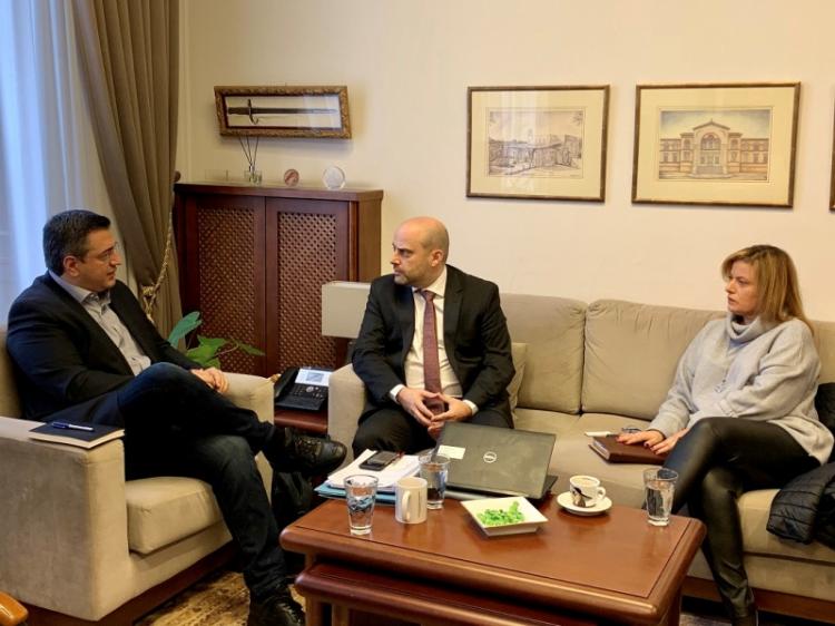 Συνάντηση του Περιφερειάρχη Κ.Μακεδονίας Απ.Τζιτζικώστα με το Διοικητή της Εθνικής Αρχής Διαφάνειας Ά.Μπίνη