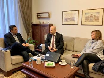 Συνάντηση του Περιφερειάρχη Κ.Μακεδονίας Απ.Τζιτζικώστα με το Διοικητή της Εθνικής Αρχής Διαφάνειας Ά.Μπίνη