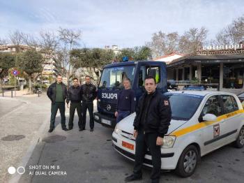 Κοινή δράση με το γερανοφόρο όχημα της ΕΛΑΣ πραγματοποιεί η Δημοτική Αστυνομία