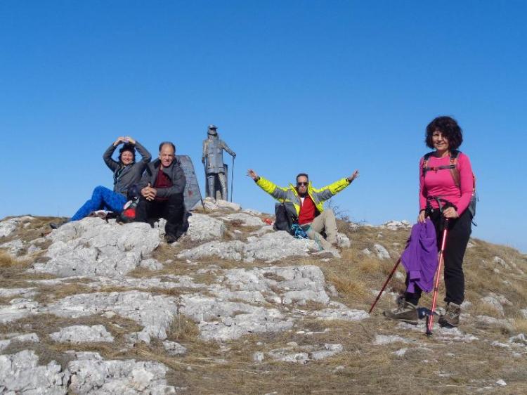 ΠΑΪΚΟ = ΑΡΑΧΝΗ, Κορυφή Γκόλα – Τσούκα 1657 μ., Κυριακή  8 Φεβρουαρίου 2020, με τους Ορειβάτες Βέροιας