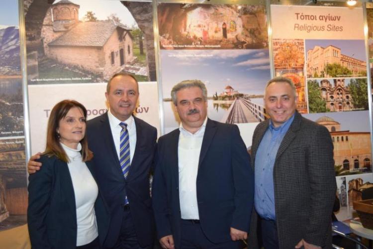 Το Υπουργείο Εσωτερικών (τομέας Μακεδονίας και Θράκης) προώθησε τον προσκυνηματικό τουρισμό στη διεθνή έκθεση τουρισμού στη Σόφια