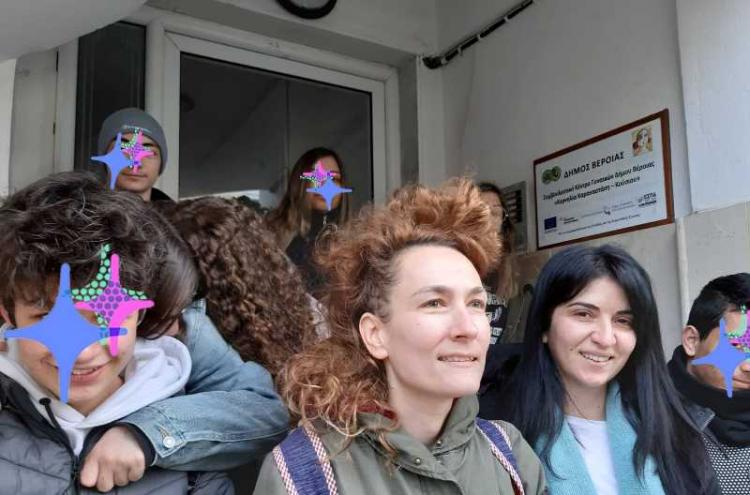 Μαθητές του 1ου ΕΠΑΛ Βέροιας επισκέφτηκαν το Κέντρο Συμβουλευτικής Υποστήριξης Γυναικών Δήμου Βέροιας
