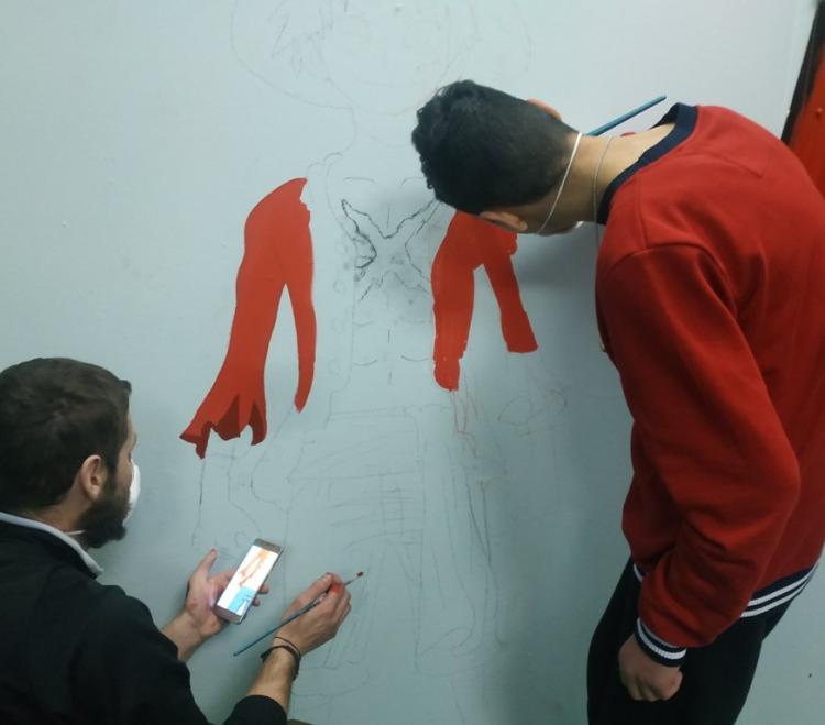 Καλλιτέχνες του Graffiti επισκέφτηκαν τo Ενιαίο Ειδικό Επαγγελματικό Γυμνάσιο – Λύκειο Βέροιας