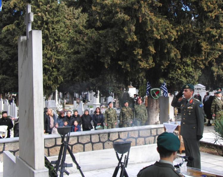 Επιμνημόσυνη δέηση στο στρατιωτικό κοιμητήριο της Βέροιας από την ΙΜΠ