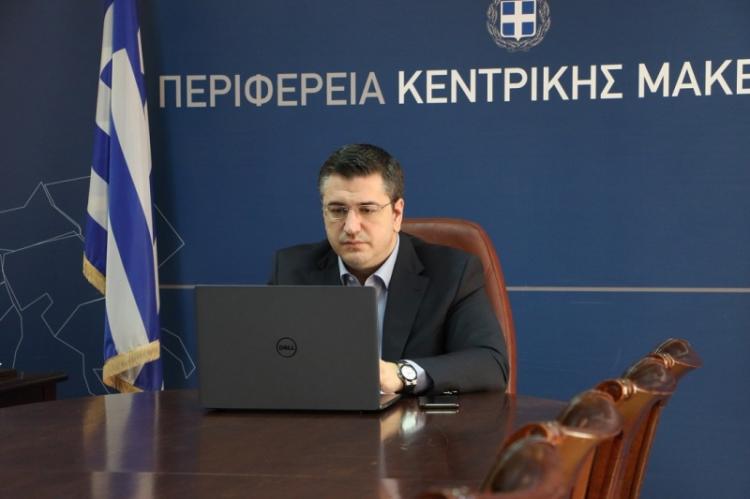 Συνεδρίαση του Διοικητικού Συμβουλίου της Ένωσης Περιφερειών Ελλάδας για την αντιμετώπιση των επιπτώσεων της πανδημίας του Κορονοϊού