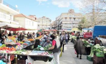 Νέες ρυθμίσεις για τη λειτουργία των λαϊκών αγορών του Δήμου Βέροιας λόγω κορωνοϊού covid 19