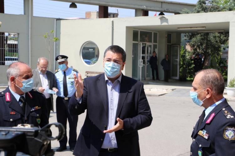 Υγειονομικό υλικό και είδη ατομικής προστασίας στην Ελληνική Αστυνομία παρέδωσε η Περιφέρεια Κεντρικής Μακεδονίας