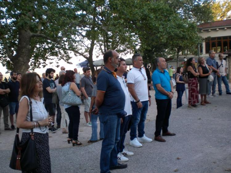 Συγκέντρωση διαμαρτυρίας πραγματοποίησε το Ν.Τ. της ΑΔΕΔΥ Ημαθίας ενάντια στο νομοσχέδιο για τις διαδηλώσεις