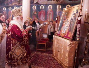 Αγρυπνία στην Iερά Mονή Παναγίας Δοβρά για την εορτή του Aγίου Γρηγορίου Παλαμά