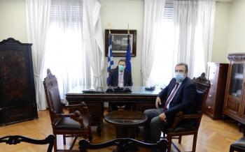 Συνάντηση του Προέδρου της ΕΣΕΕ για τα αιτήματα της αγοράς με τον Αναπληρωτή Υπουργό Οικονομικών κ. Θόδωρο Σκυλακάκη