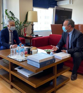 Τη στήριξη του πληττόμενου δικηγορικού κλάδου ζήτησε ο Λάζαρος Τσαβδαρίδης σε συναντήσεις του με τους Υπουργούς Οικονομικών, Δικαιοσύνης και Εργασίας